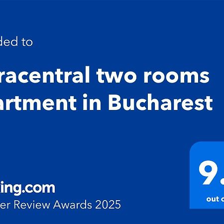 Ultracentral Two Rooms Apartment In בוקרשט מראה חיצוני תמונה
