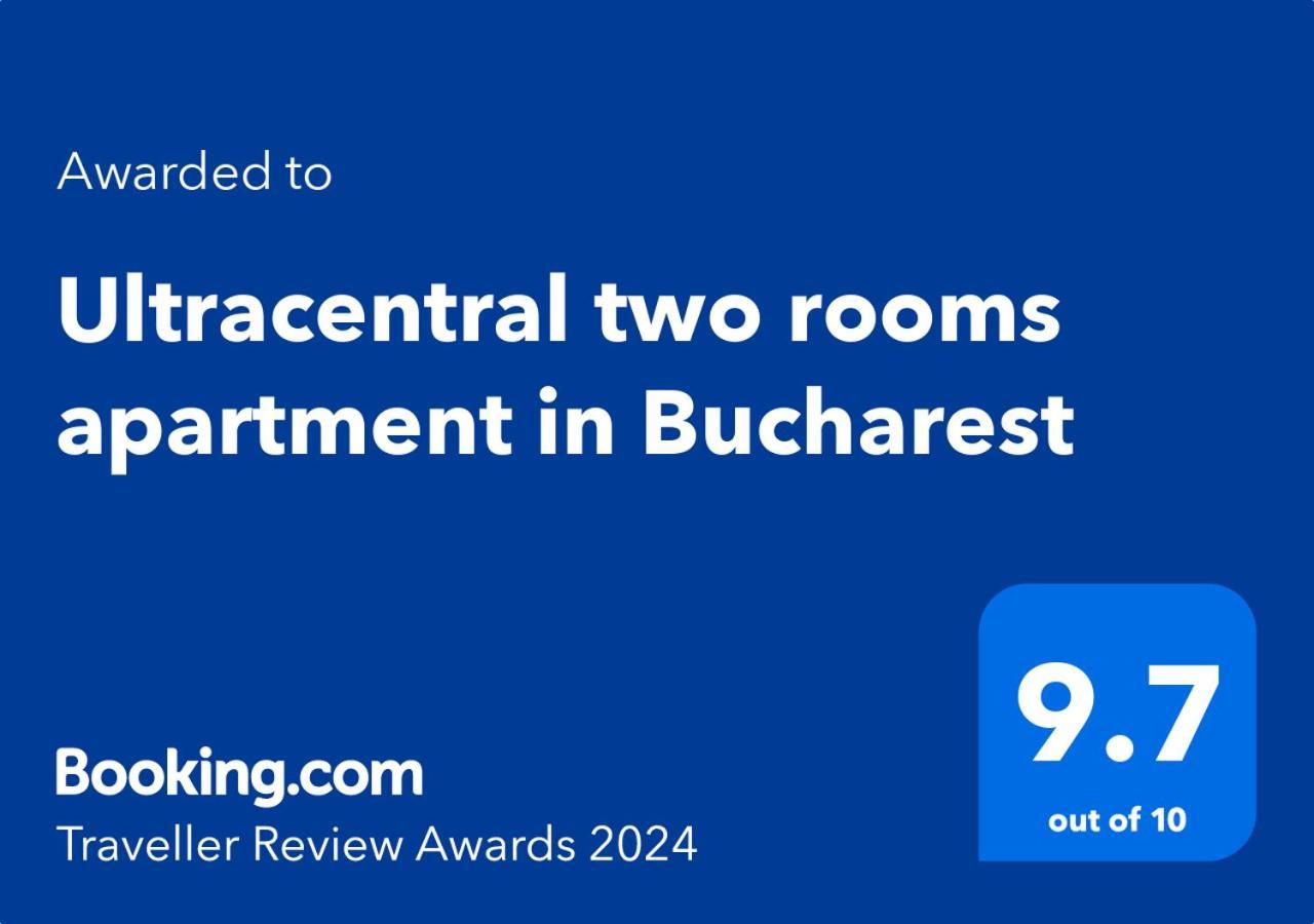 Ultracentral Two Rooms Apartment In בוקרשט מראה חיצוני תמונה