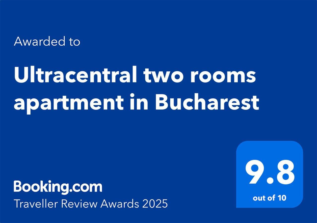 Ultracentral Two Rooms Apartment In בוקרשט מראה חיצוני תמונה